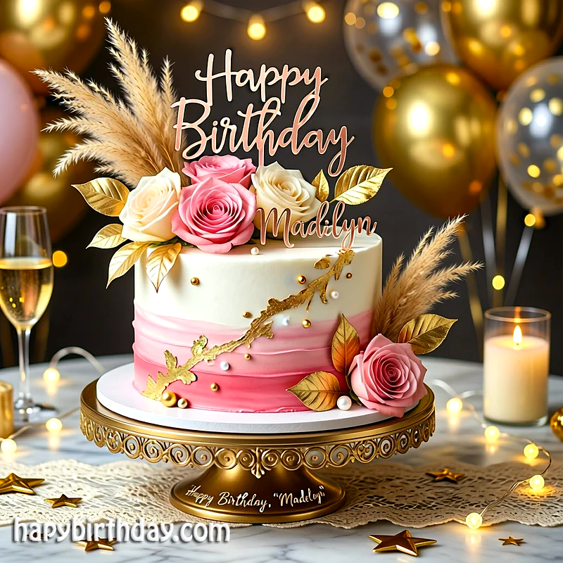 Best madelyn Birthday Cake Images - Download madelyn Cake with Name