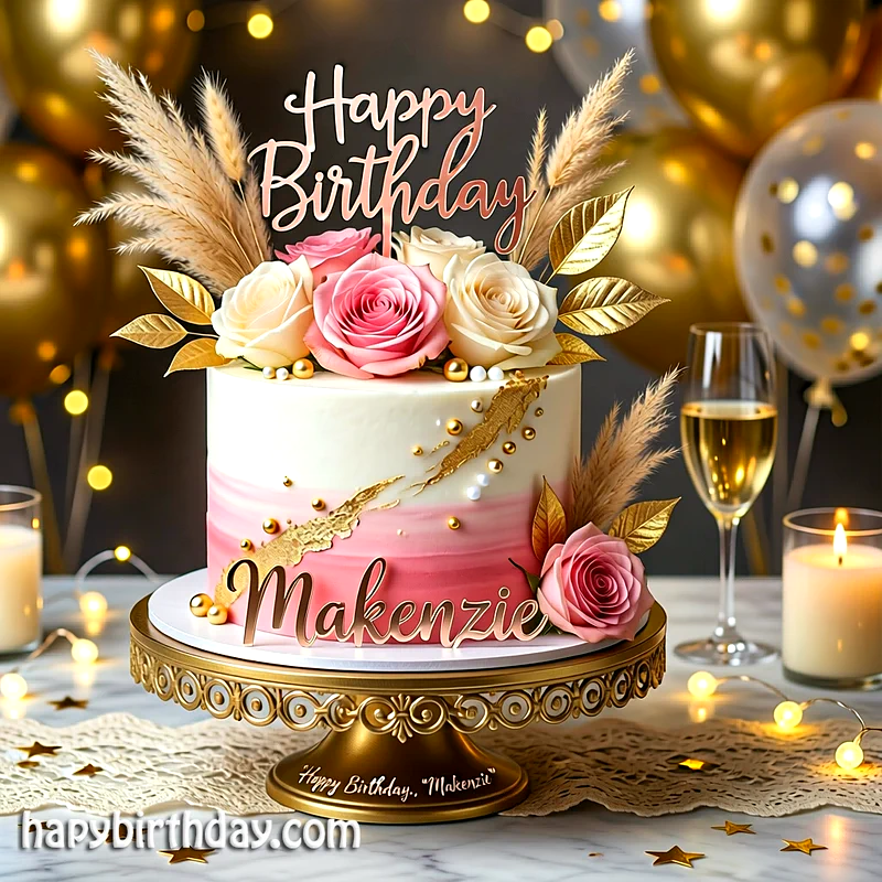 Best makenzie Birthday Cake Images - Download makenzie Cake with Name