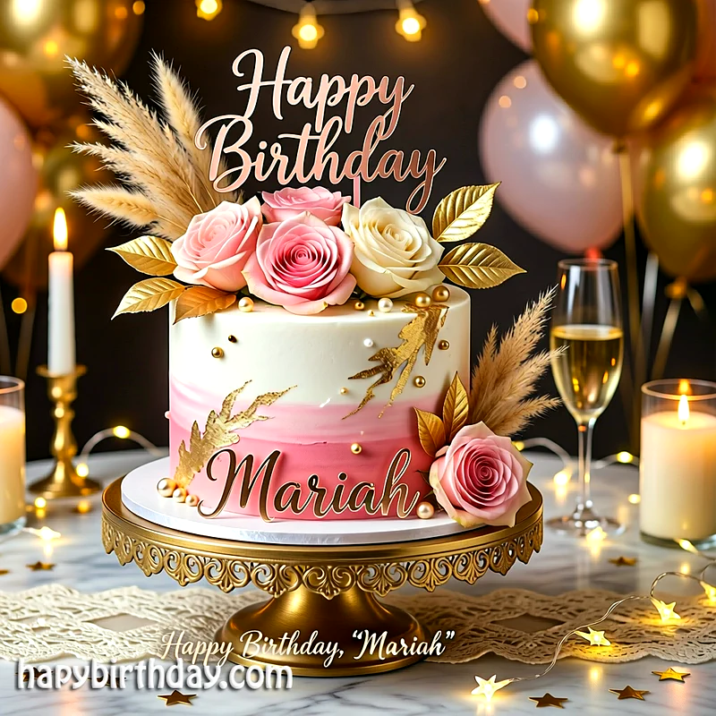 Best mariah Birthday Cake Images - Download mariah Cake with Name