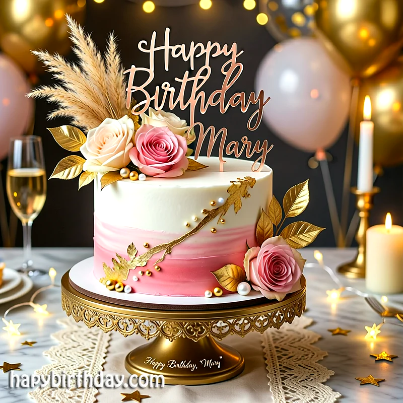 Best mary Birthday Cake Images - Download mary Cake with Name