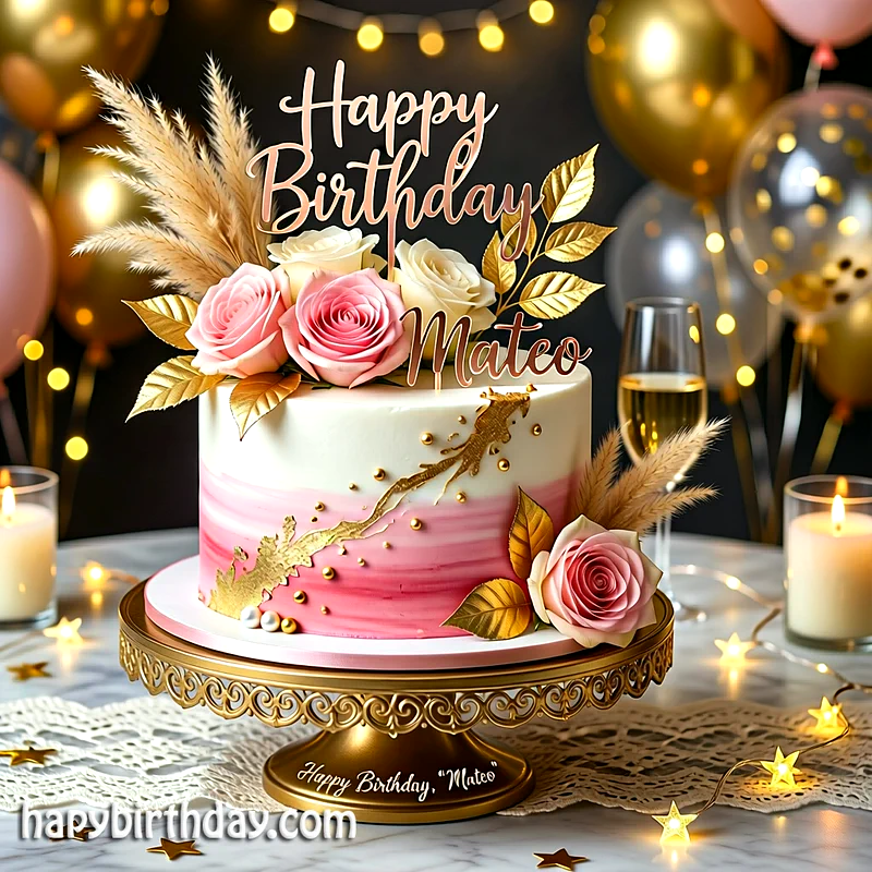 Best mateo Birthday Cake Images - Download mateo Cake with Name