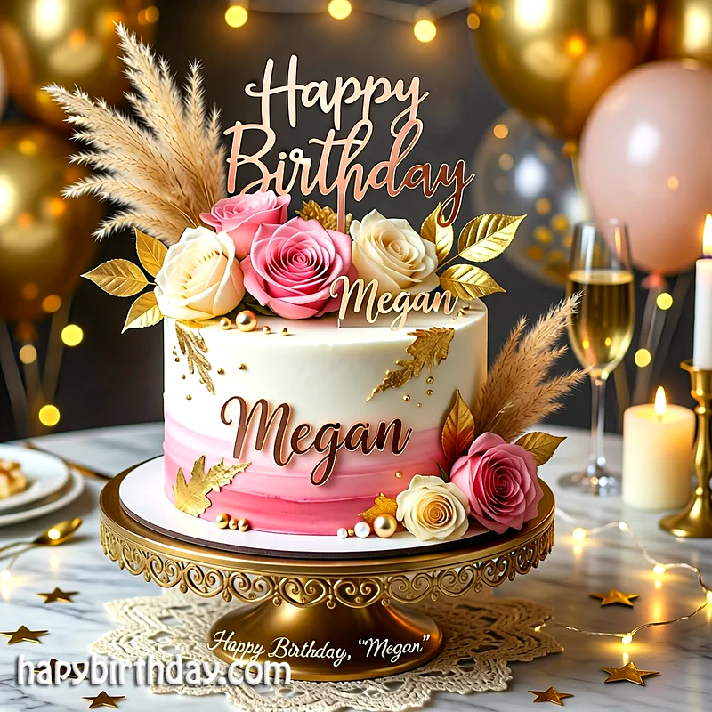 Best megan Birthday Cake Images - Download megan Cake with Name