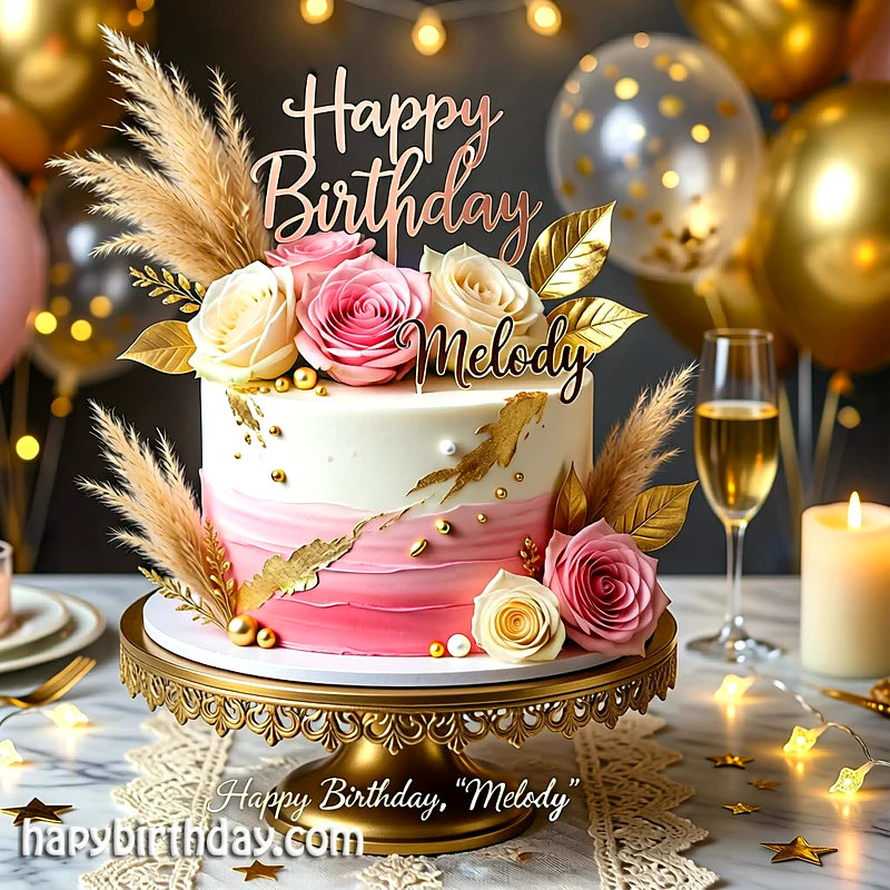 Best melody Birthday Cake Images - Download melody Cake with Name