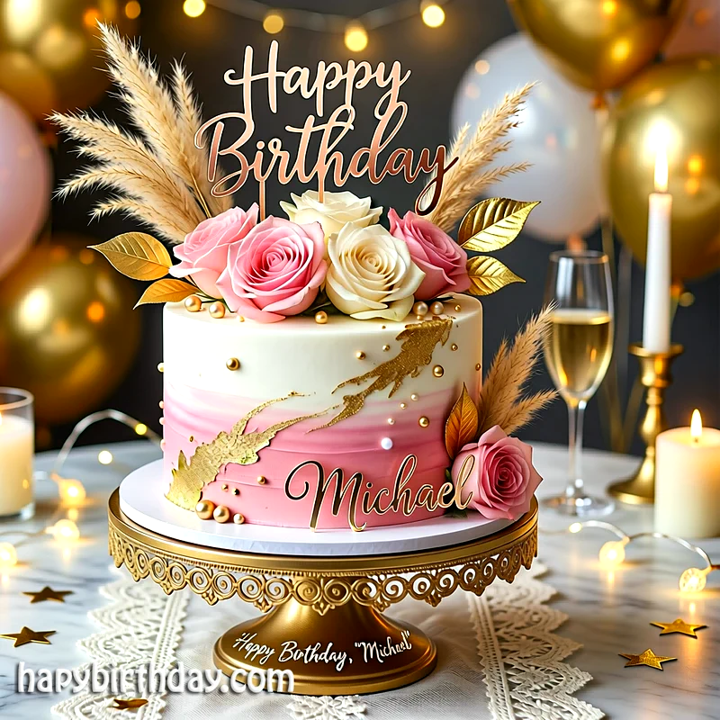 Best michael Birthday Cake Images - Download michael Cake with Name