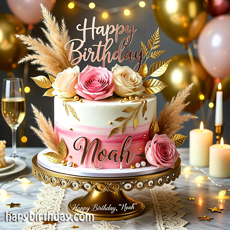 Best noah Birthday Cake Images - Download noah Cake with Name