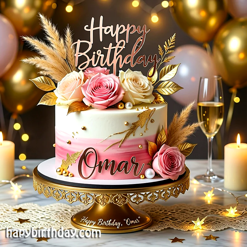 Best omar Birthday Cake Images - Download omar Cake with Name