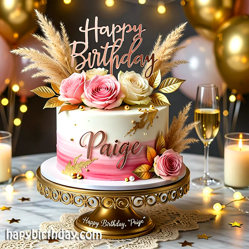 Best paige Birthday Cake Images - Download paige Cake with Name