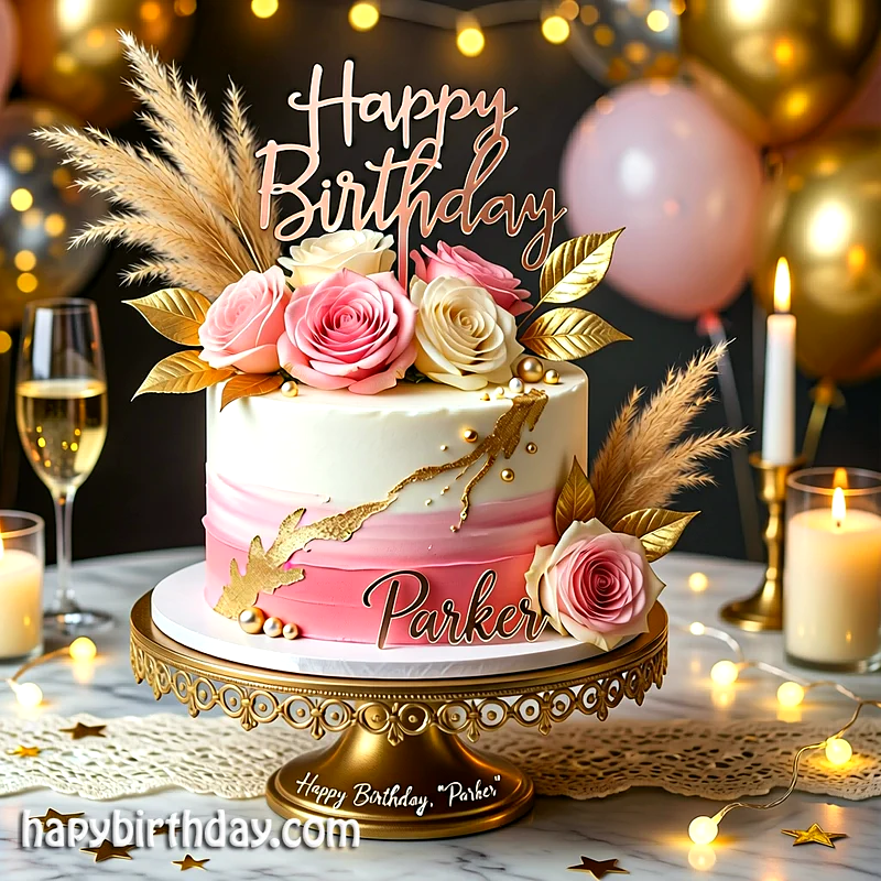 Best parker Birthday Cake Images - Download parker Cake with Name