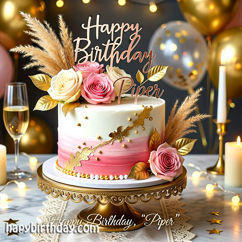 Best piper Birthday Cake Images - Download piper Cake with Name