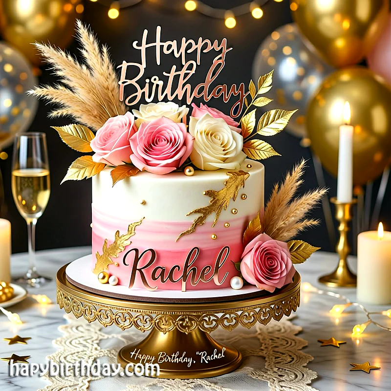 Best rachel Birthday Cake Images - Download rachel Cake with Name