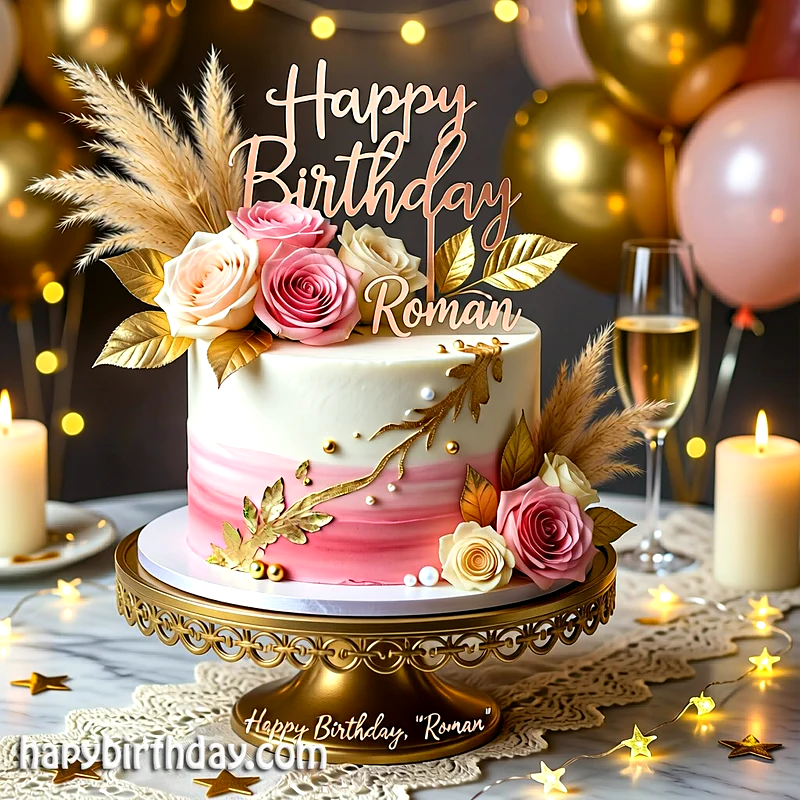 Best roman Birthday Cake Images - Download roman Cake with Name