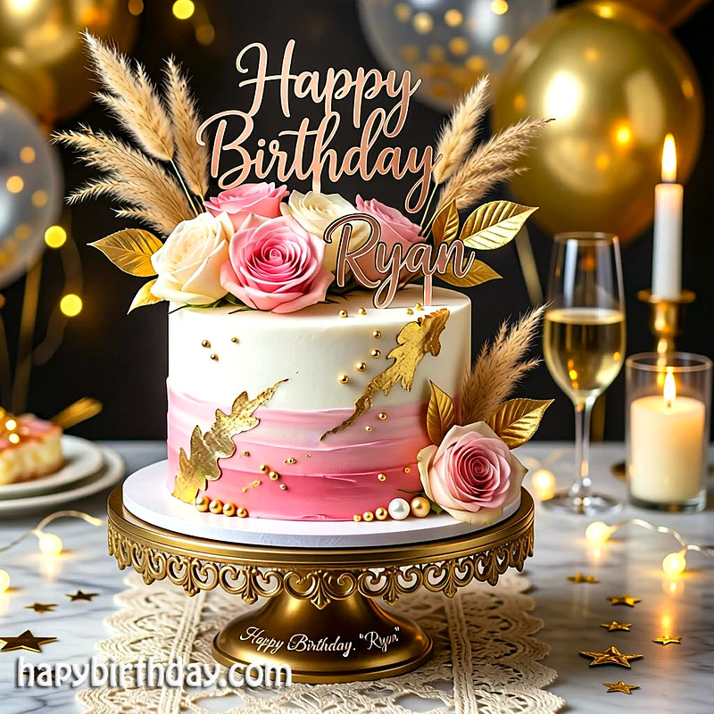 Best ryan Birthday Cake Images - Download ryan Cake with Name