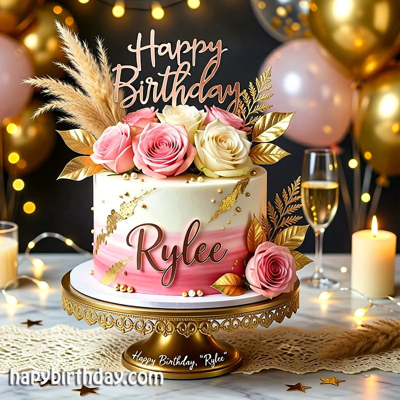 Best rylee Birthday Cake Images - Download rylee Cake with Name