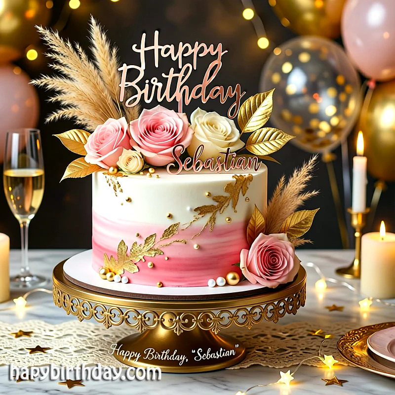 Best sebastian Birthday Cake Images - Download sebastian Cake with Name
