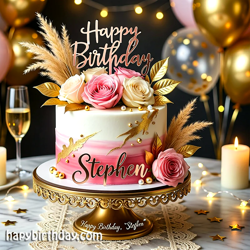 Best stephen Birthday Cake Images - Download stephen Cake with Name