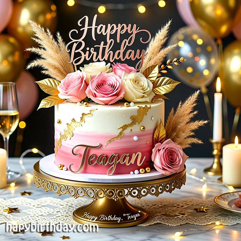 Best teagan Birthday Cake Images - Download teagan Cake with Name