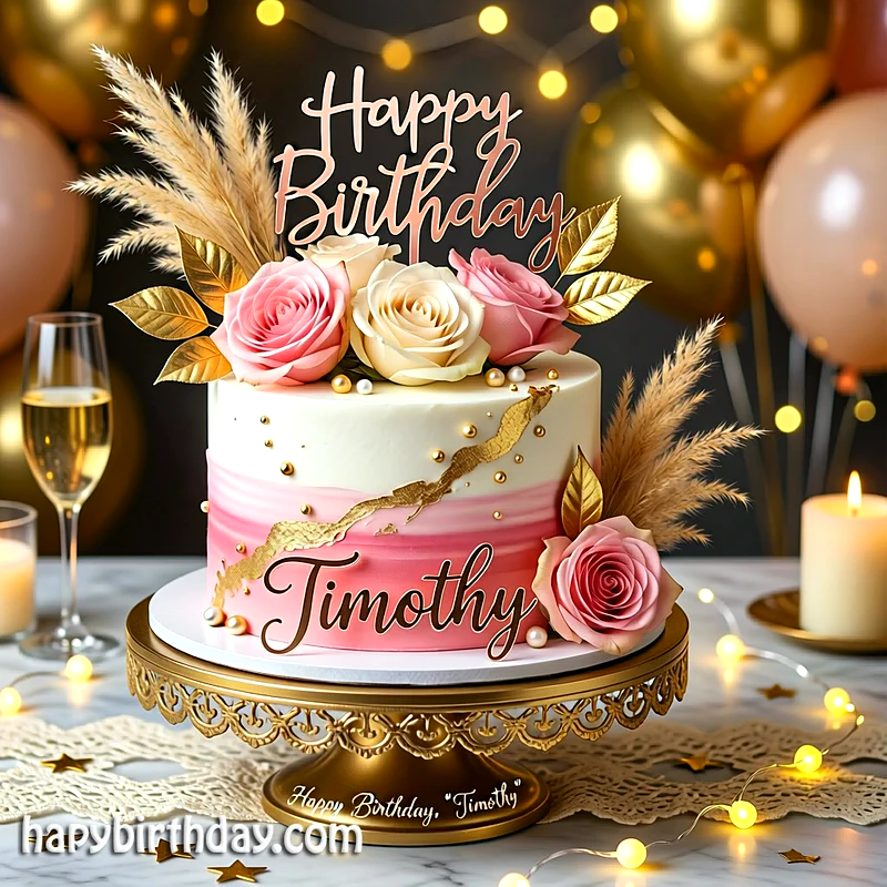 Best timothy Birthday Cake Images - Download timothy Cake with Name