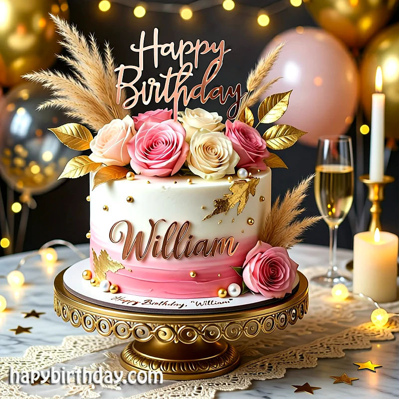Best william Birthday Cake Images - Download william Cake with Name