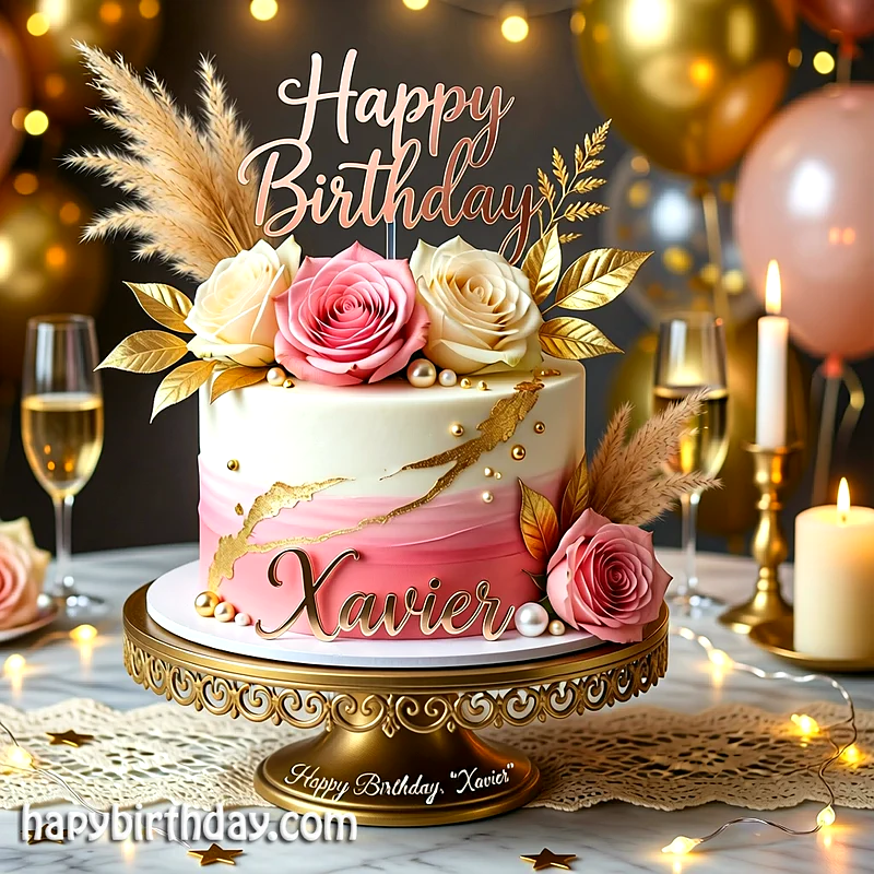 Best xavier Birthday Cake Images - Download xavier Cake with Name