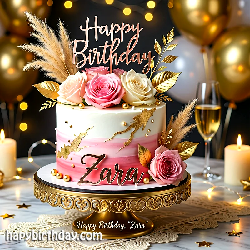 Best zara Birthday Cake Images - Download zara Cake with Name