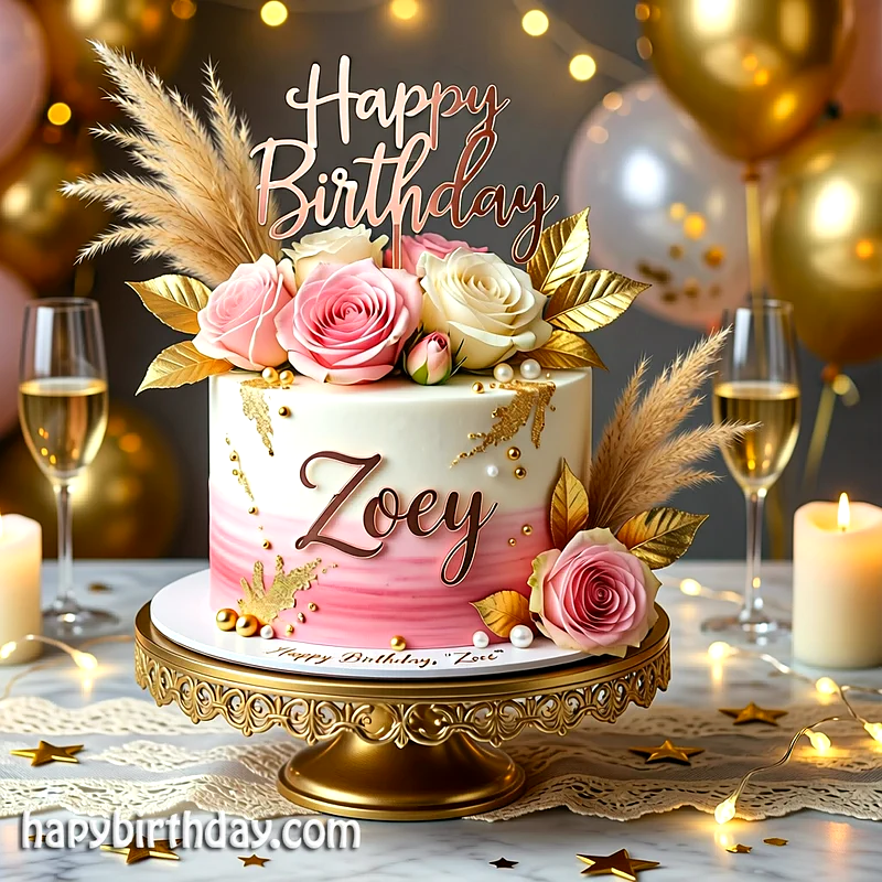 Best zoey Birthday Cake Images - Download zoey Cake with Name