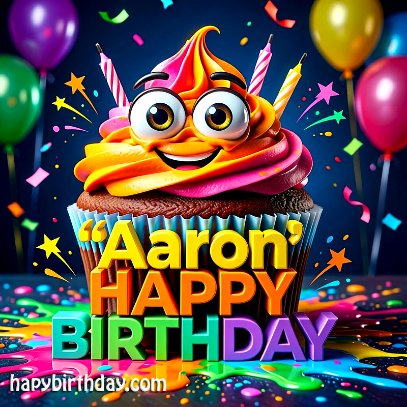 Download Free aaron Happy Birthday Cake Picture HD
