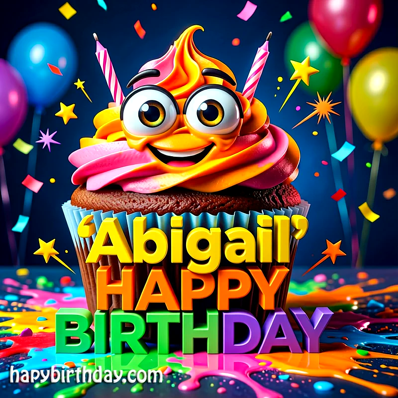 Download Free abigail Happy Birthday Cake Picture HD
