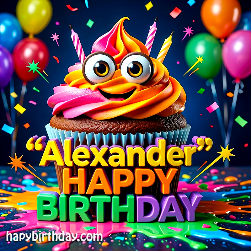 Download Free alexander Happy Birthday Cake Picture HD