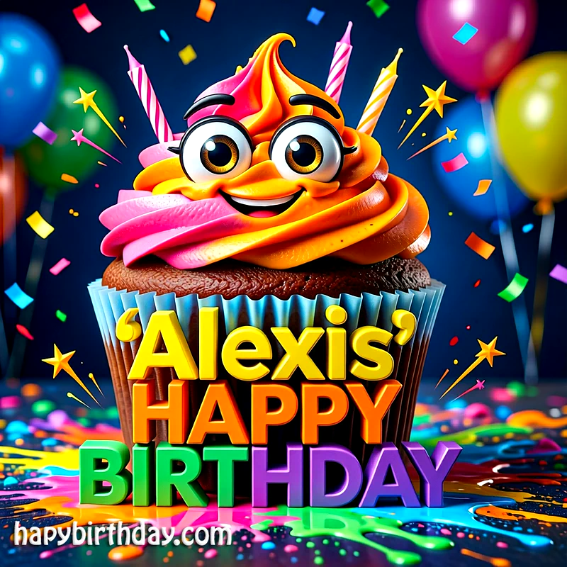 Download Free alexis Happy Birthday Cake Picture HD