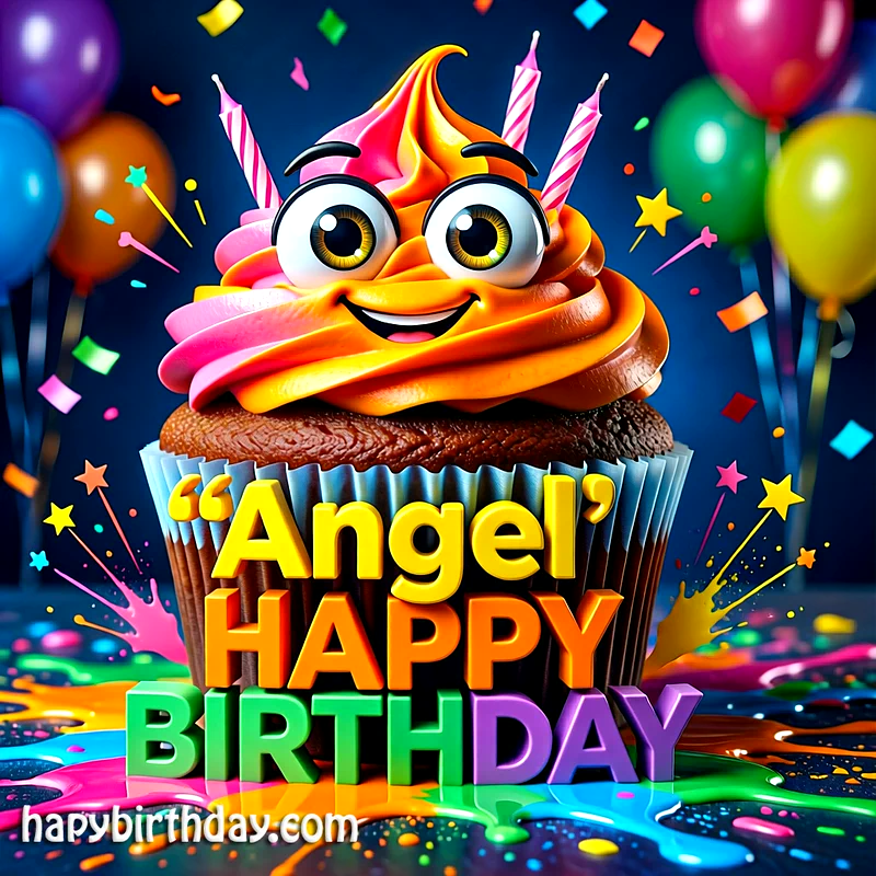 Download Free angel Happy Birthday Cake Picture HD