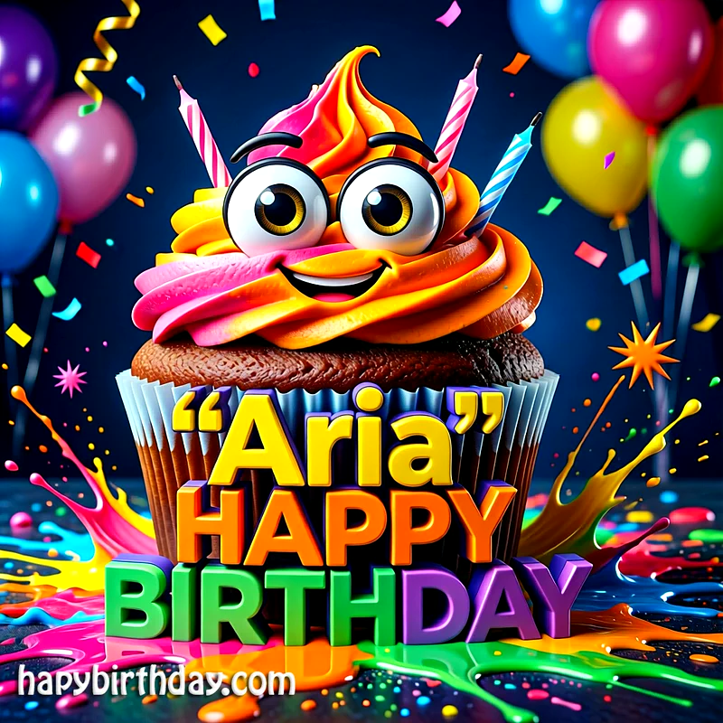 Download Free aria Happy Birthday Cake Picture HD