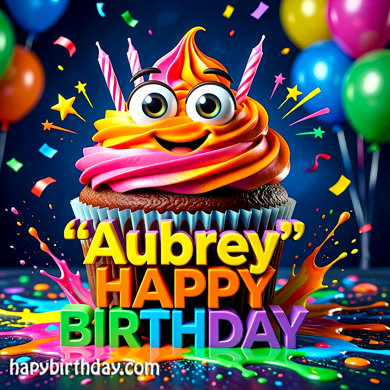 Download Free aubrey Happy Birthday Cake Picture HD