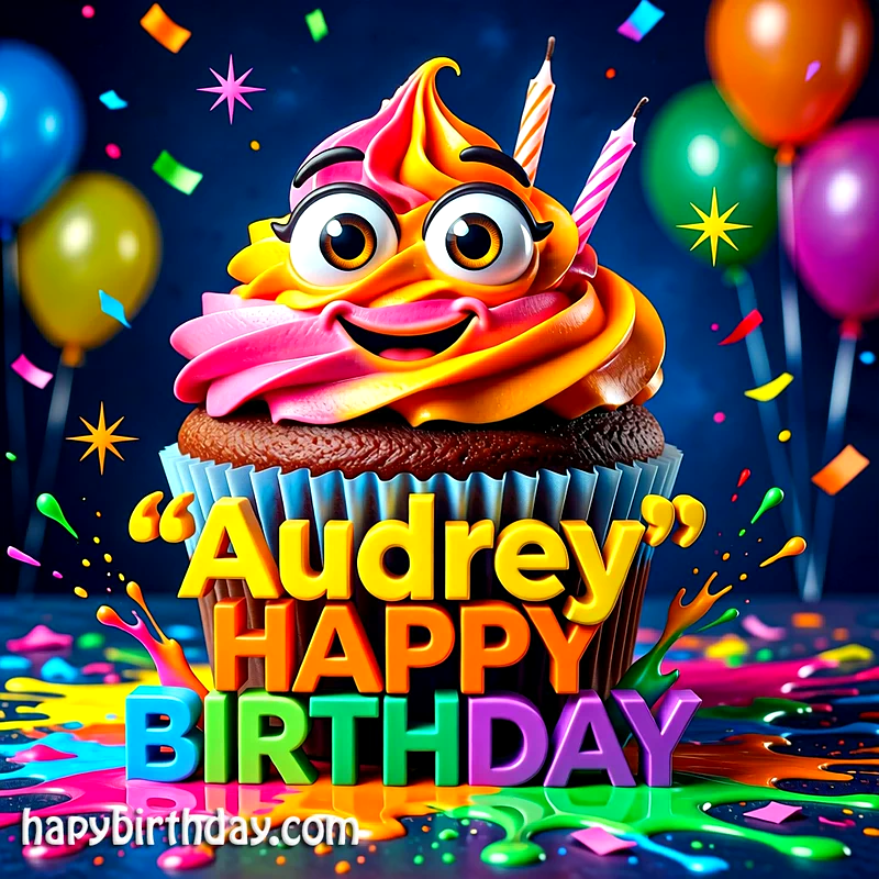 Download Free audrey Happy Birthday Cake Picture HD