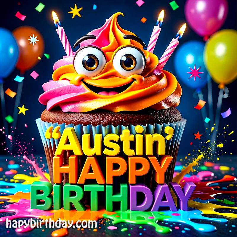 Download Free austin Happy Birthday Cake Picture HD