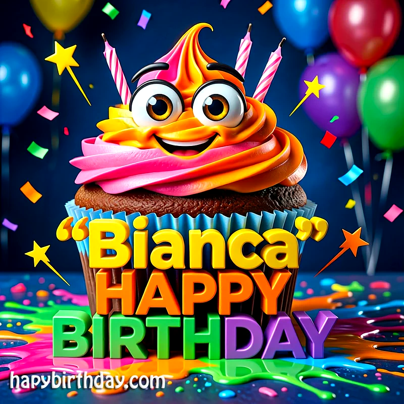 Download Free bianca Happy Birthday Cake Picture HD