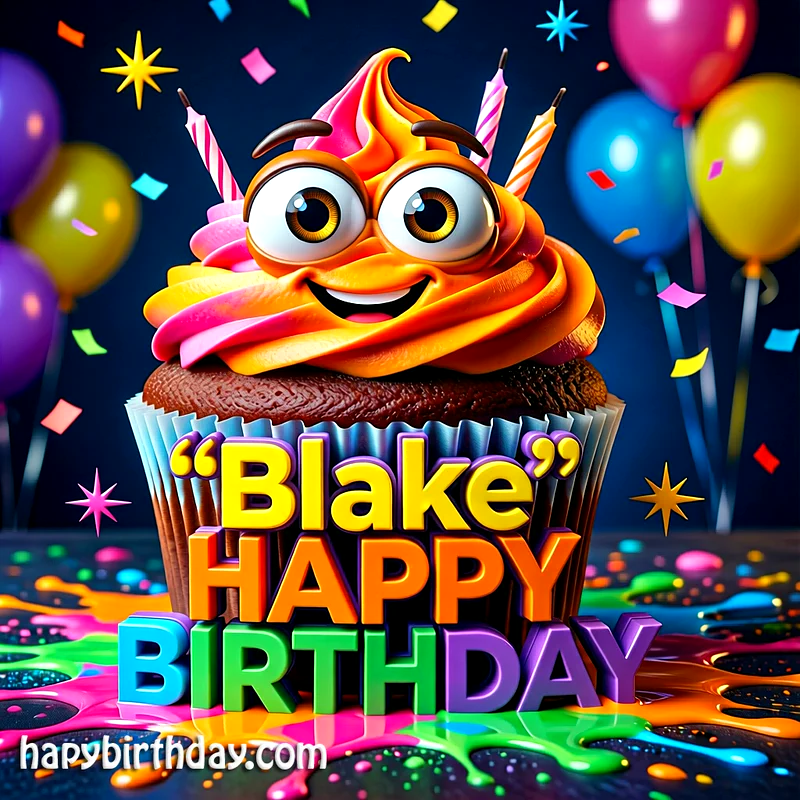 Download Free blake Happy Birthday Cake Picture HD