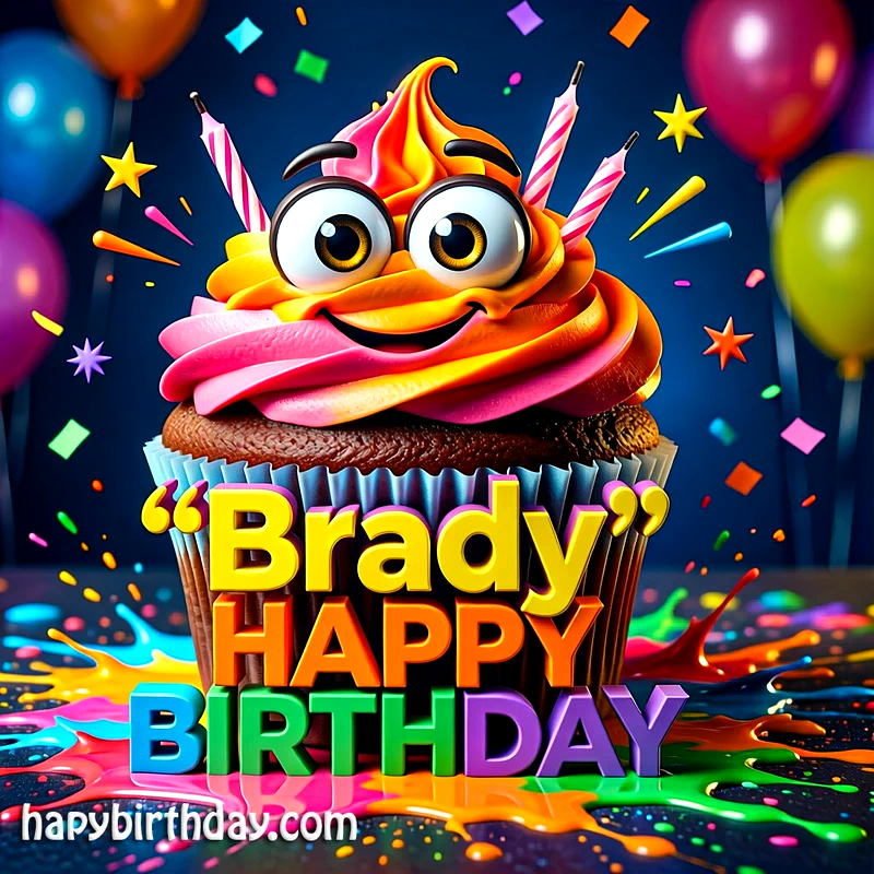 Download Free brady Happy Birthday Cake Picture HD