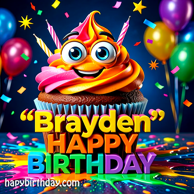 Download Free brayden Happy Birthday Cake Picture HD