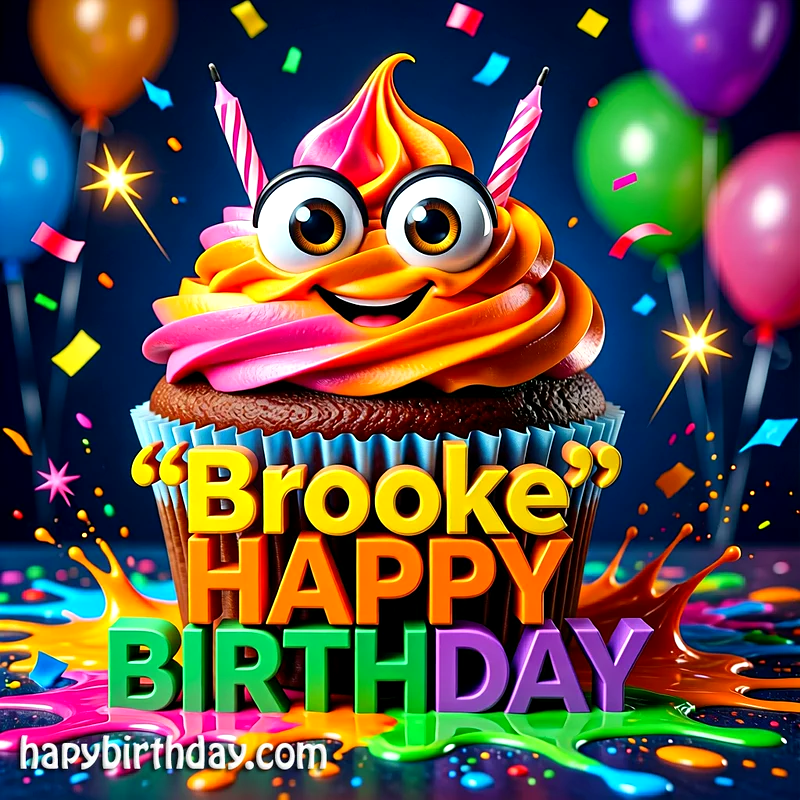 Download Free brooke Happy Birthday Cake Picture HD