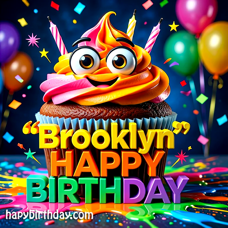 Download Free brooklyn Happy Birthday Cake Picture HD