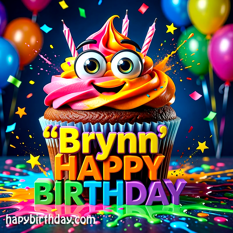 Download Free brynn Happy Birthday Cake Picture HD