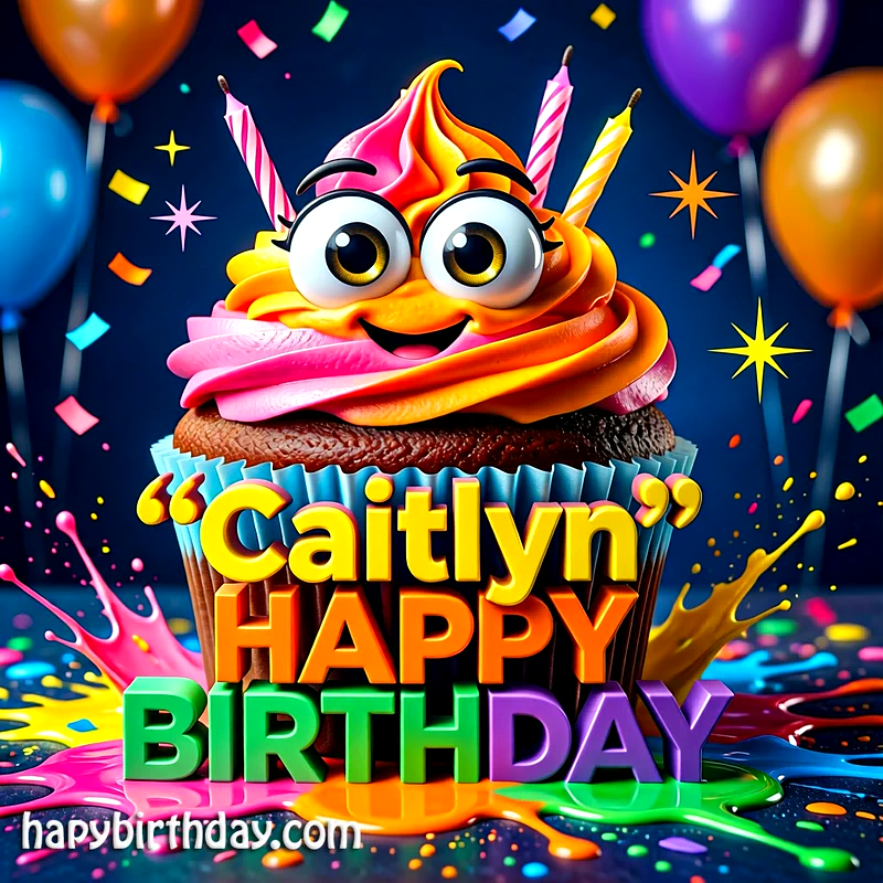 Download Free caitlyn Happy Birthday Cake Picture HD