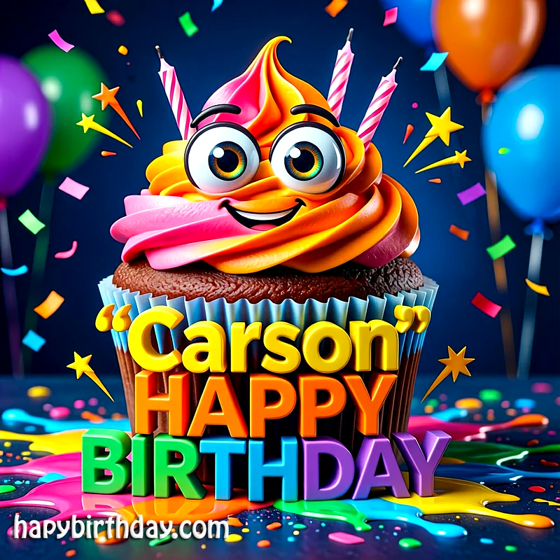 Download Free carson Happy Birthday Cake Picture HD