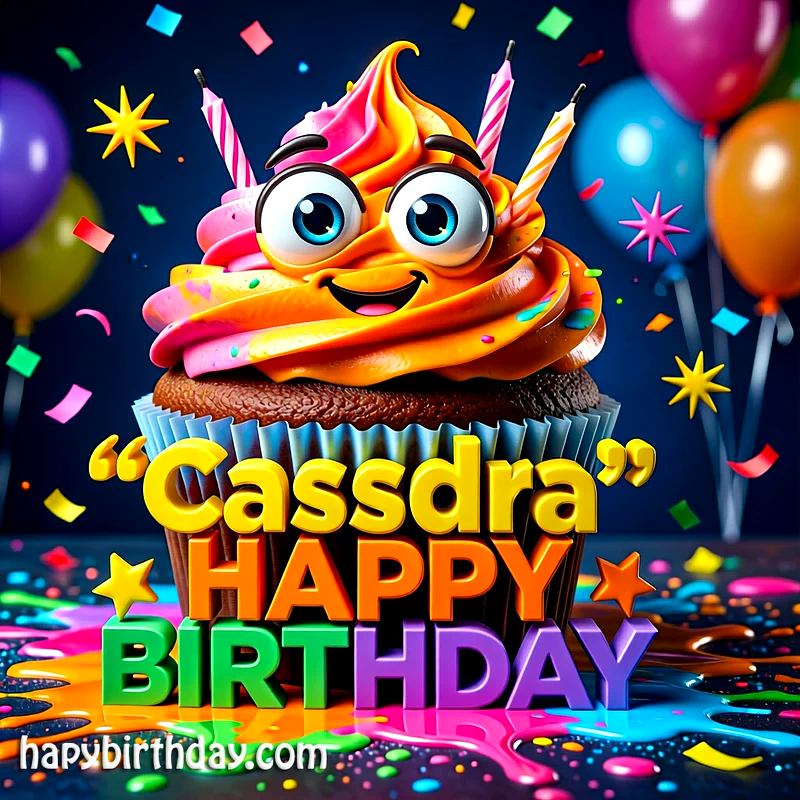 Download Free cassandra Happy Birthday Cake Picture HD