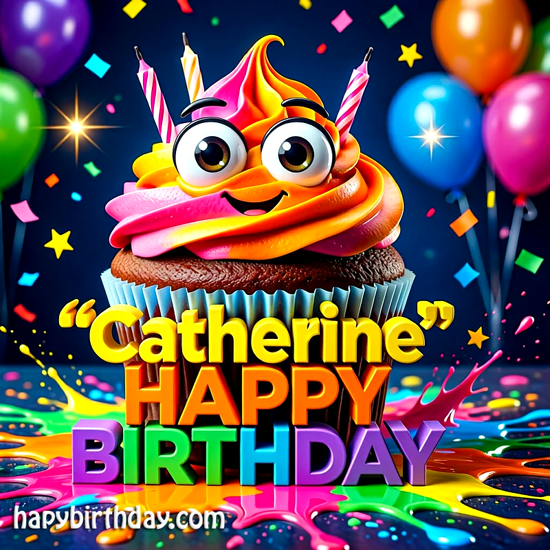 Download Free catherine Happy Birthday Cake Picture HD