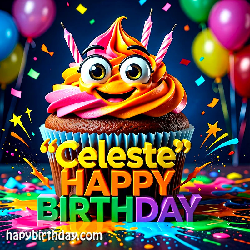 Download Free celeste Happy Birthday Cake Picture HD