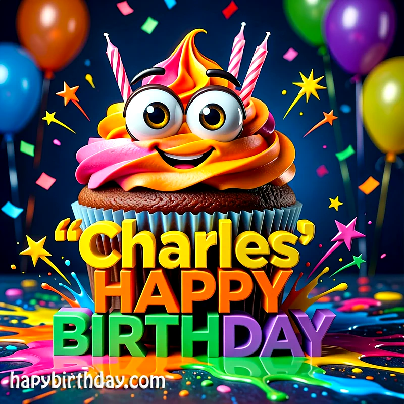 Download Free charles Happy Birthday Cake Picture HD