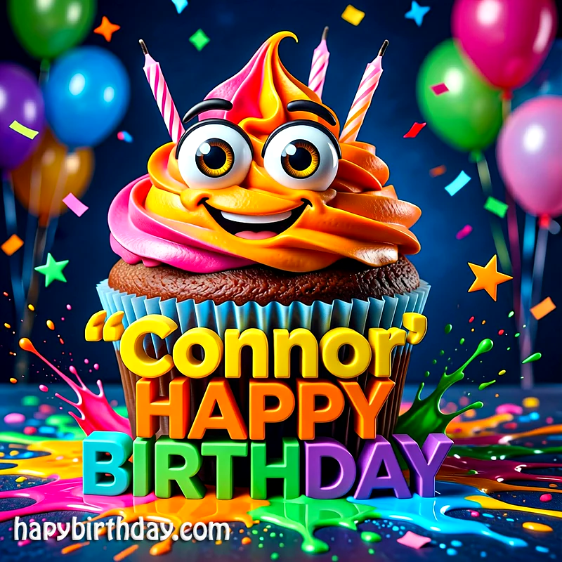 Download Free connor Happy Birthday Cake Picture HD