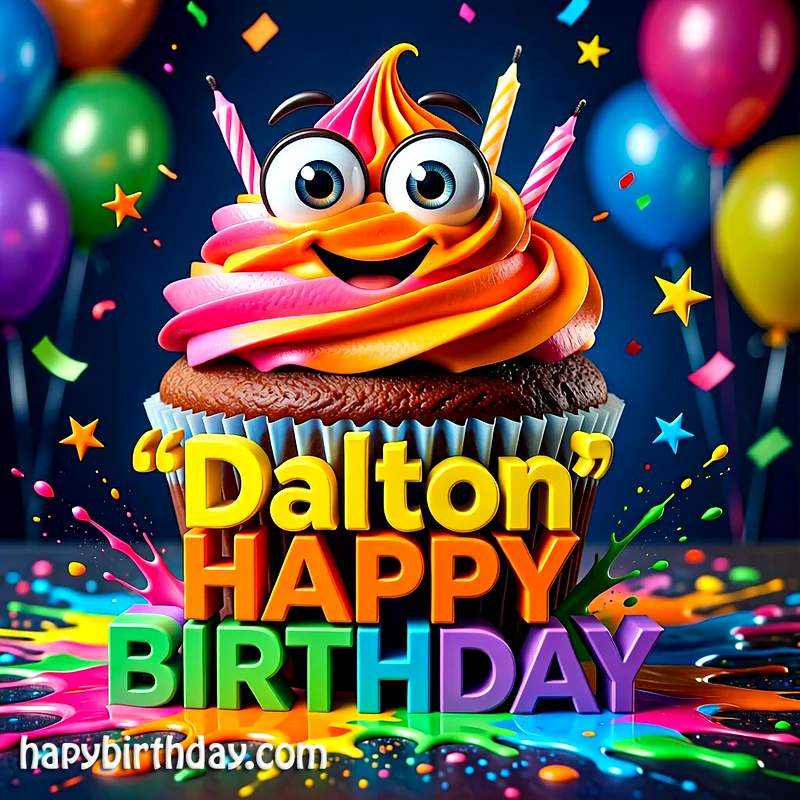 Download Free dalton Happy Birthday Cake Picture HD