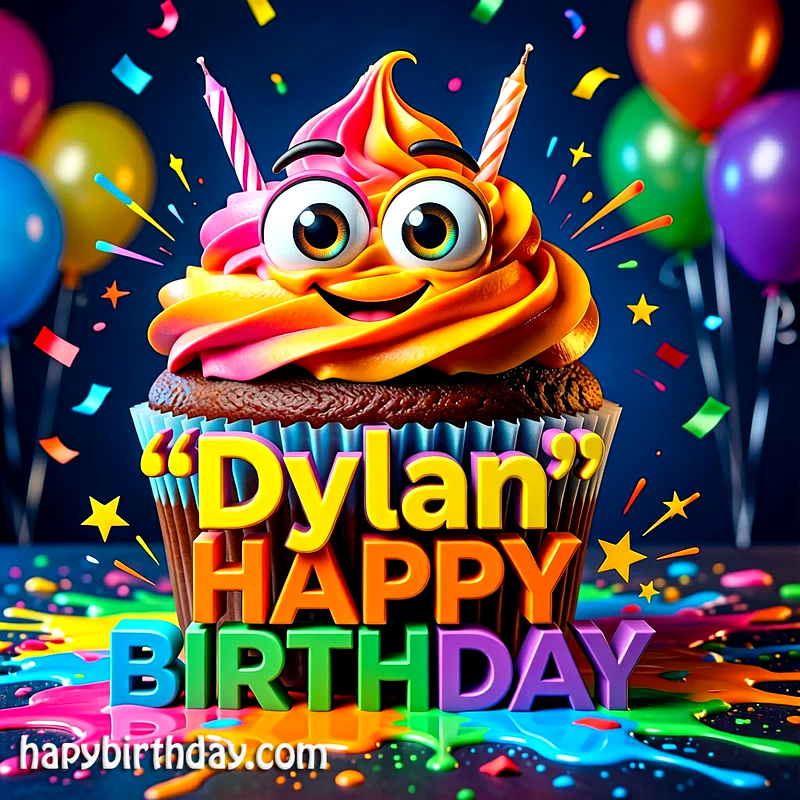 Download Free dylan Happy Birthday Cake Picture HD